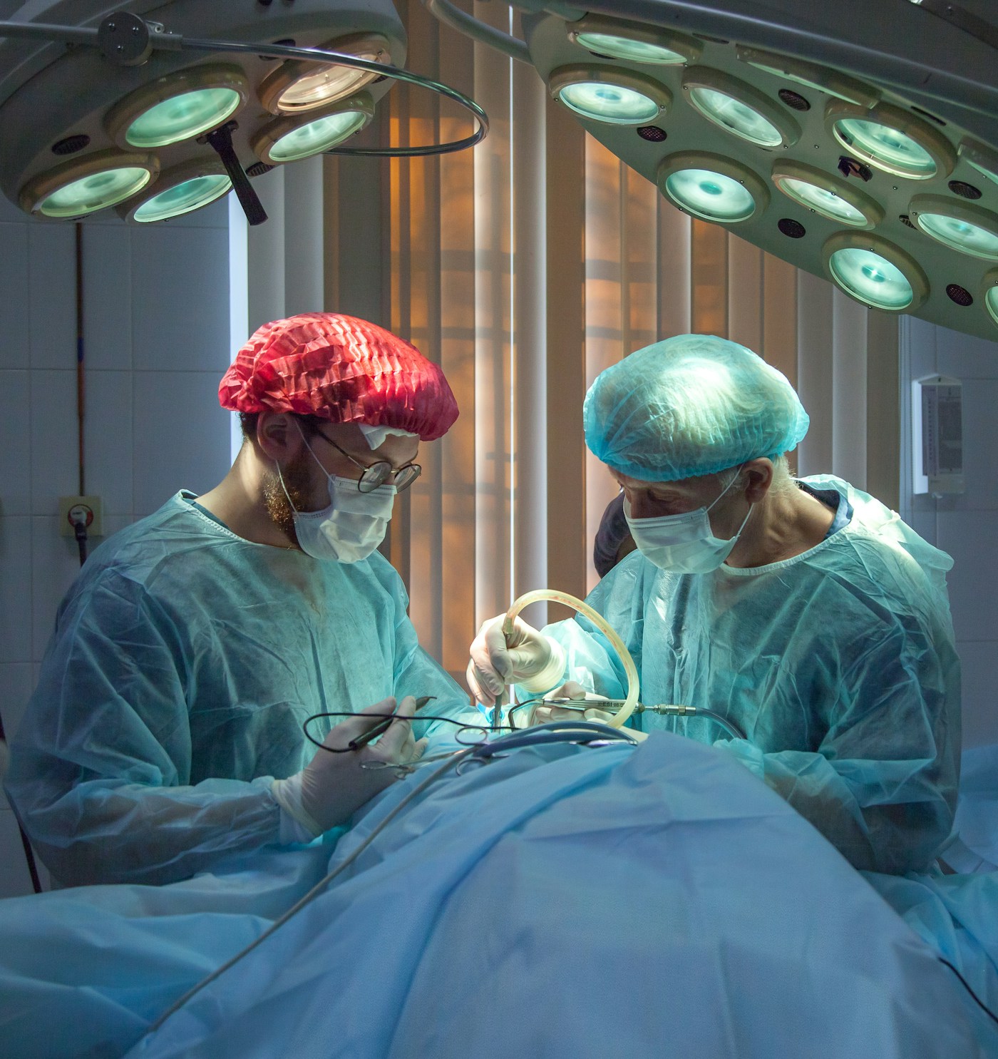 Public sector — surgical team in a clinical setting